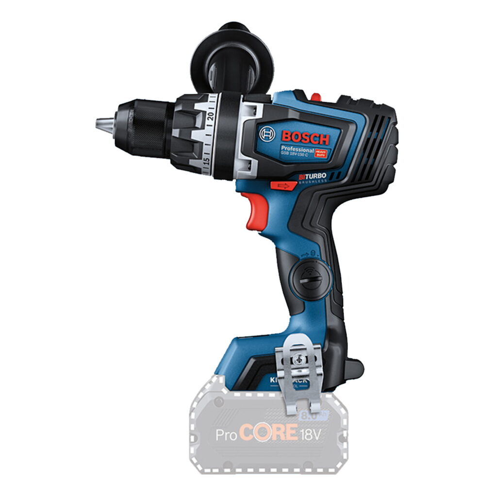 Bosch Professional GSB 18V-150 C Cordless Drill Driver - 18V Brushless, 150 Nm Torque - View #10