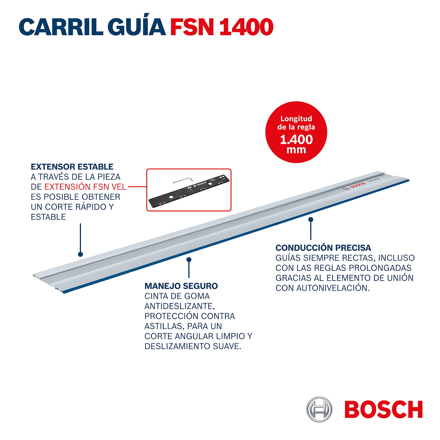 Set De Adaptacion De Guia Riel Para Sierra Circular HS0600 198566-3