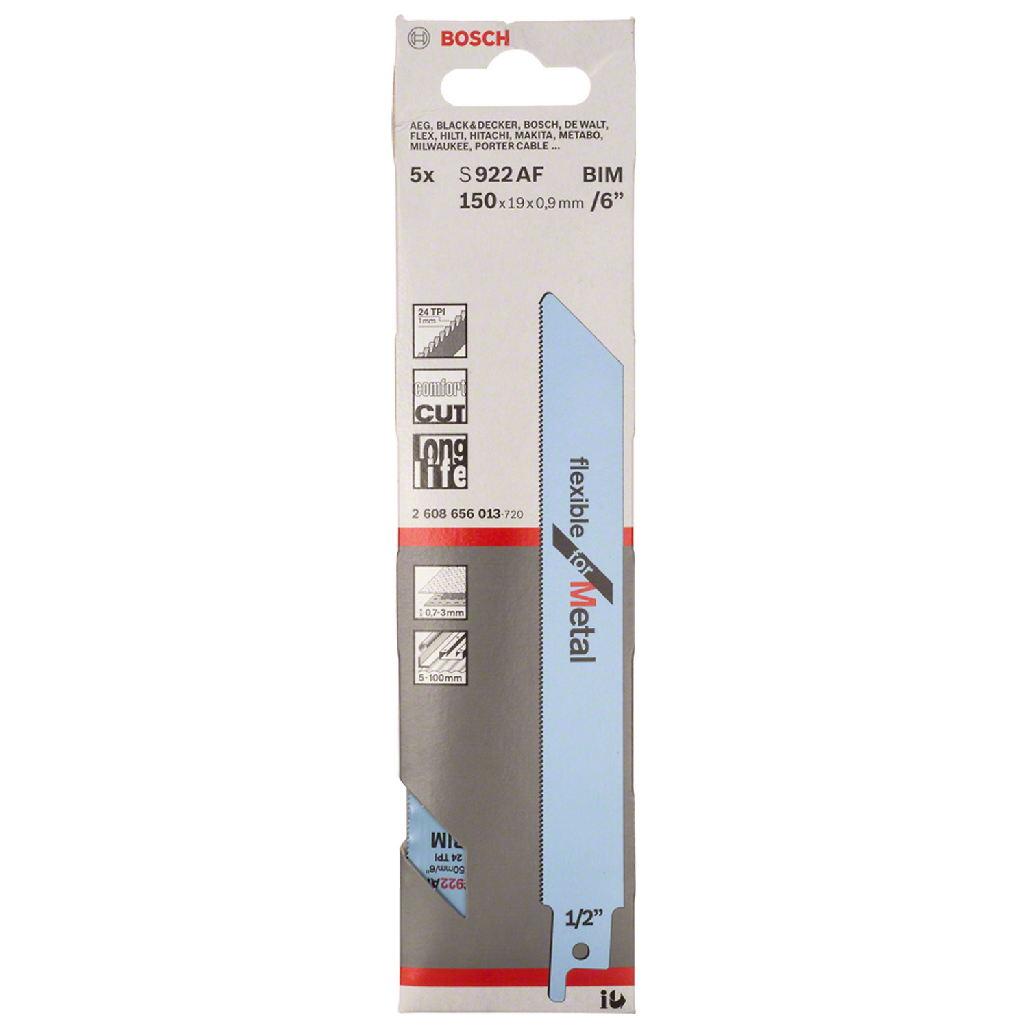 2608656013 Sierra sable S922AF 5 pzs