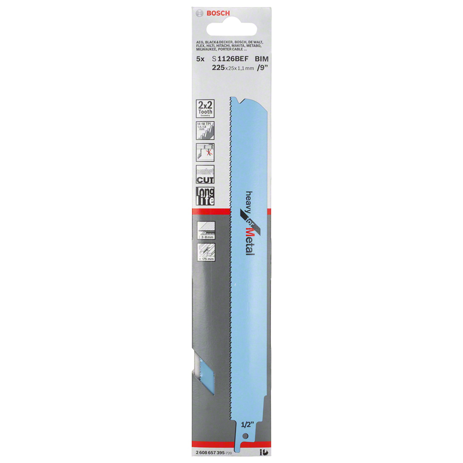 2608657395 sierra Sable S1126BEF 5 pcs - Imagen 2