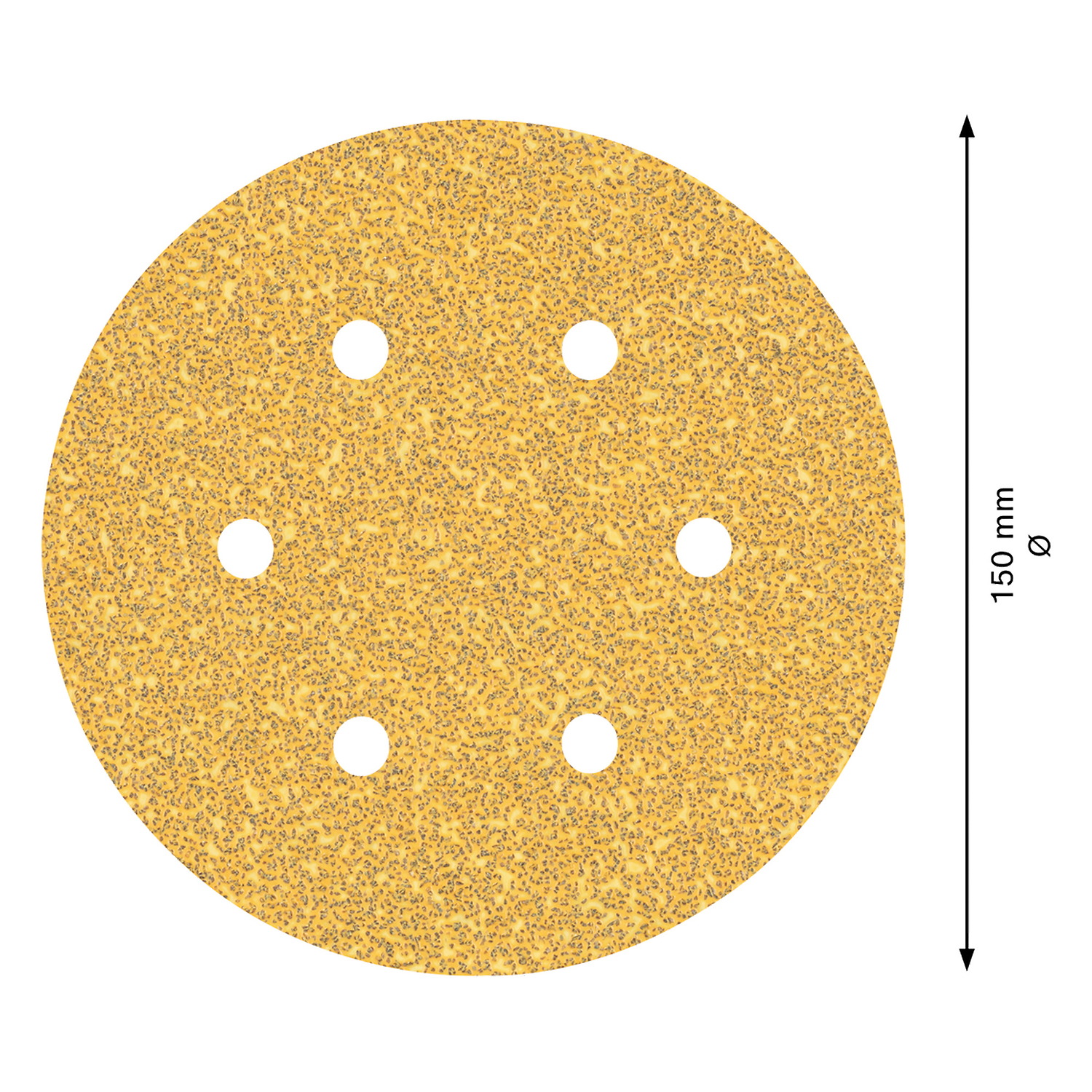 2608900813 Disco de lija Bosch EXPERT C470; 150mm G40 5 unidades - Imagen 3