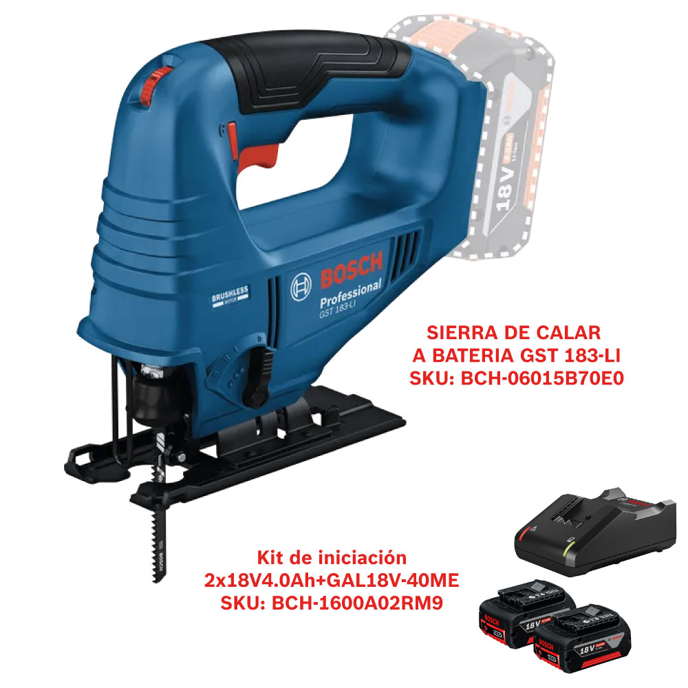 BCH-KIT-B3 Sierra Caladora Inalámbrica PRO GST 183-LI BCH-06015B70E0